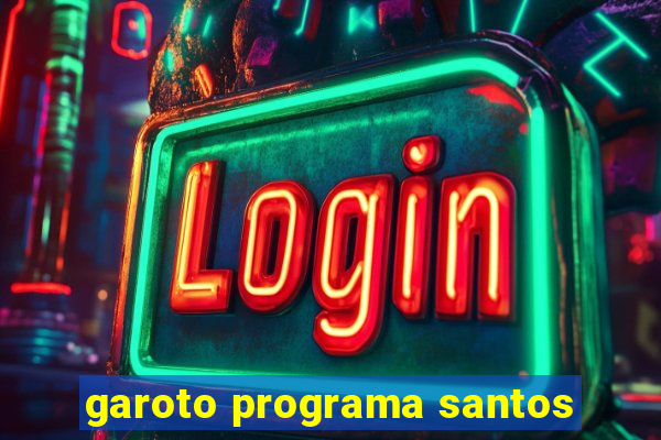 garoto programa santos